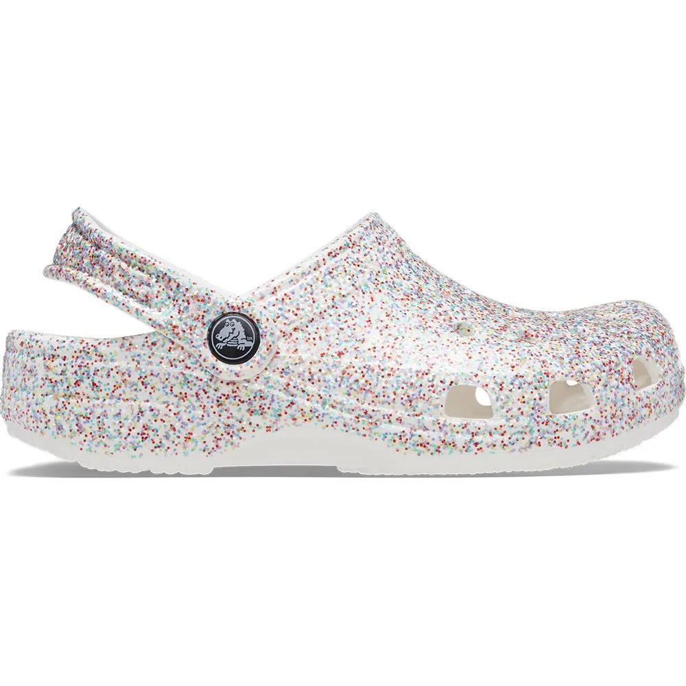 Купить Crocs 208571-90h-c7 Деревянные башмаки Classic Sprinkle Glitter Multi 35x25x15 EU 23 7ft.ru в интернет магазине Семь Футов