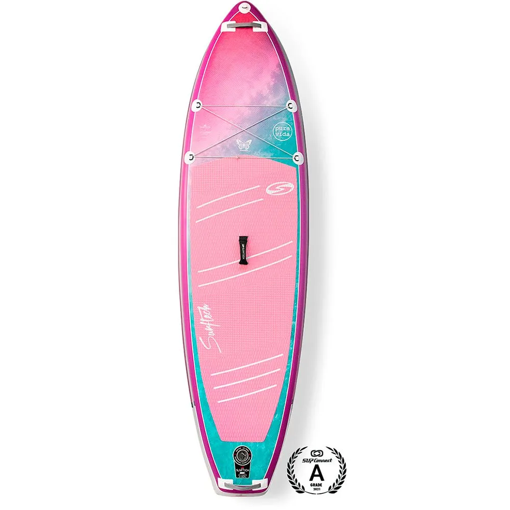 Купить Surftech sh-stat-mn1002-211 Надувная доска для падлбординга Monarch Air Travel Pink / White 170x40x40 7ft.ru в интернет магазине Семь Футов