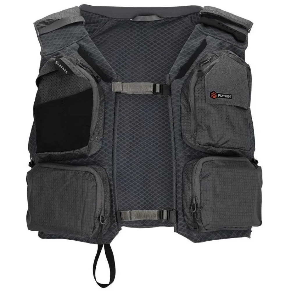 Купить Simms 14434-040-4050 рыболовный жилет Flyweight Smoke 30x20x5 L-XL 7ft.ru в интернет магазине Семь Футов