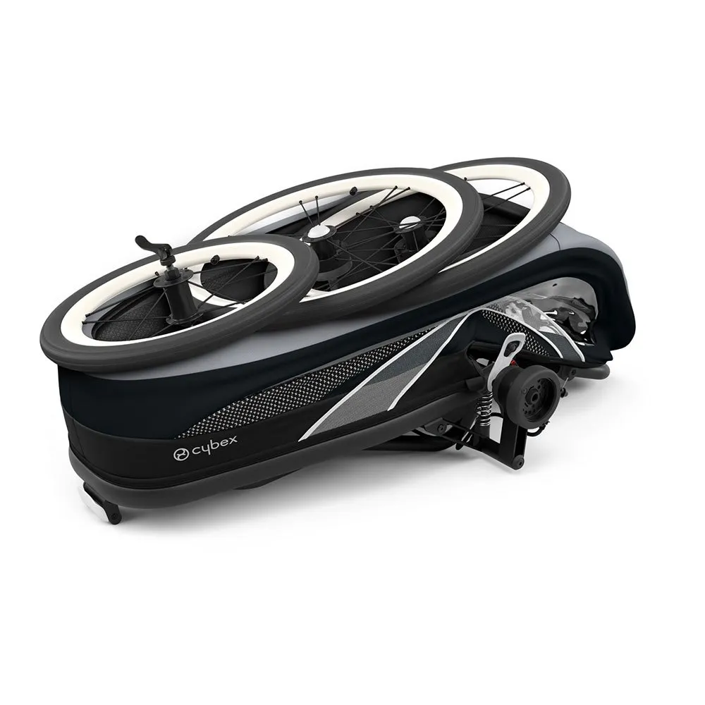 Купить Cybex 521000275 Коляска Zeno One Box Серебристый All Black 7ft.ru в интернет магазине Семь Футов
