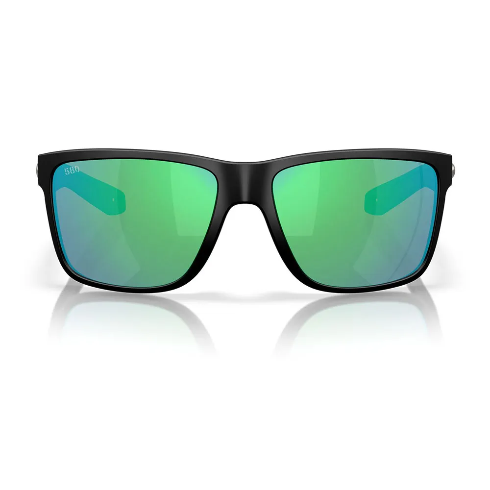 Купить Costa 06S9120-91200258 поляризованные солнцезащитные очки Broadbill ii Matte Black 04 Green Mirror 580G/CAT3 7ft.ru в интернет магазине Семь Футов