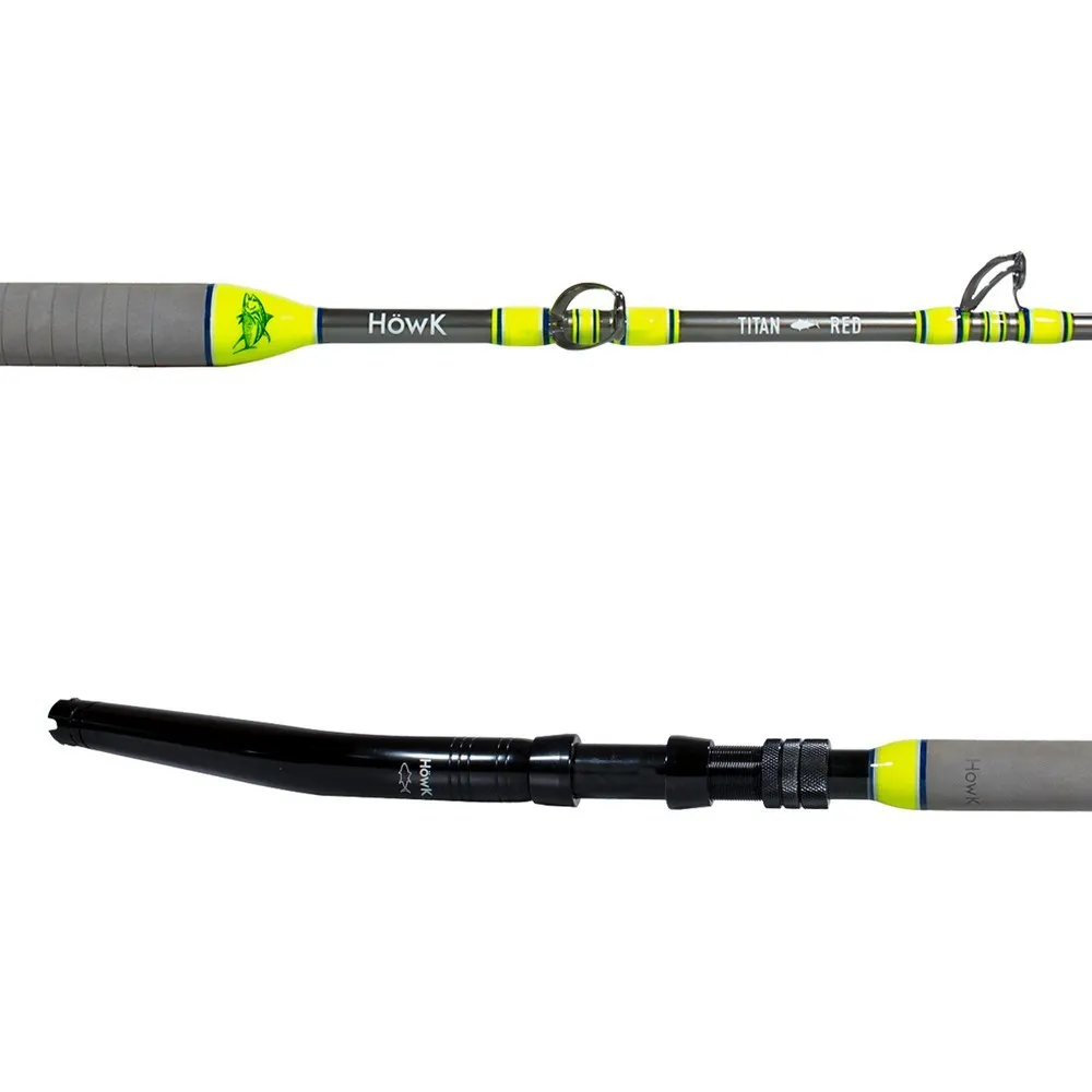 Купить Höwk HKTR Удилище для троллинга Titan Red Серебристый Black / Yellow 1.70 m 7ft.ru в интернет магазине Семь Футов