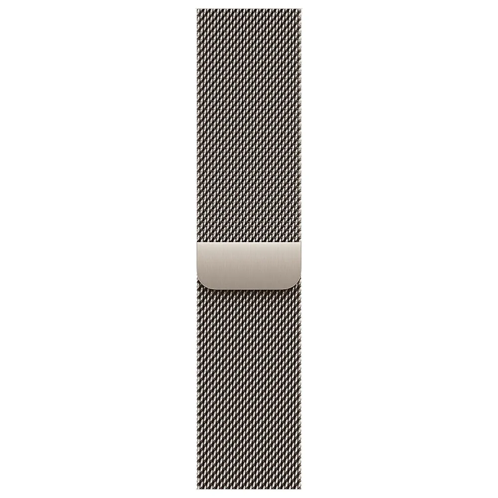 Купить Apple MWXF3QL/A  Watch Series 10 GPS + Cellular 42mm Milanese Loop Золотистый Natural Titanium / Natural 7ft.ru в интернет магазине Семь Футов