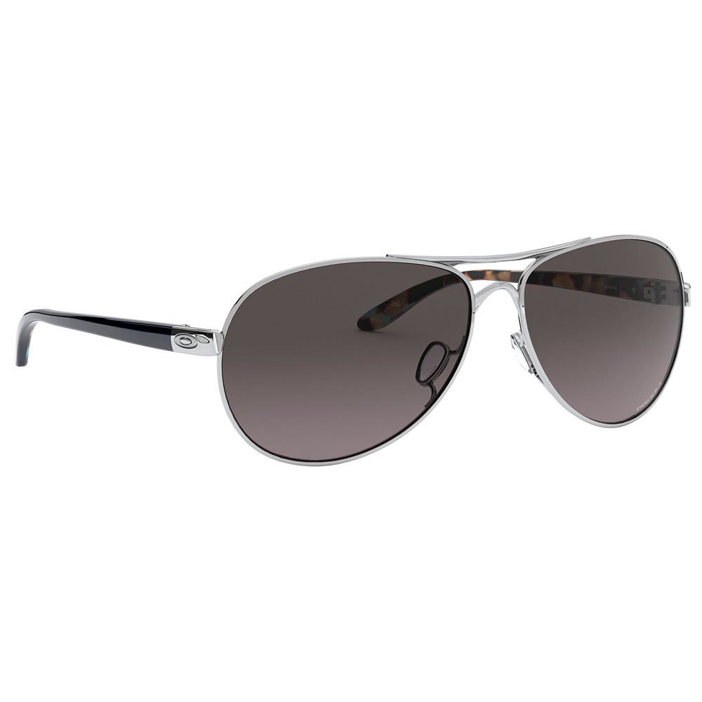 Купить Oakley OO4079-4059 Feedback Prizm Солнцезащитные Очки Polished Chrome Prizm Grey Gradient/CAT3 7ft.ru в интернет магазине Семь Футов