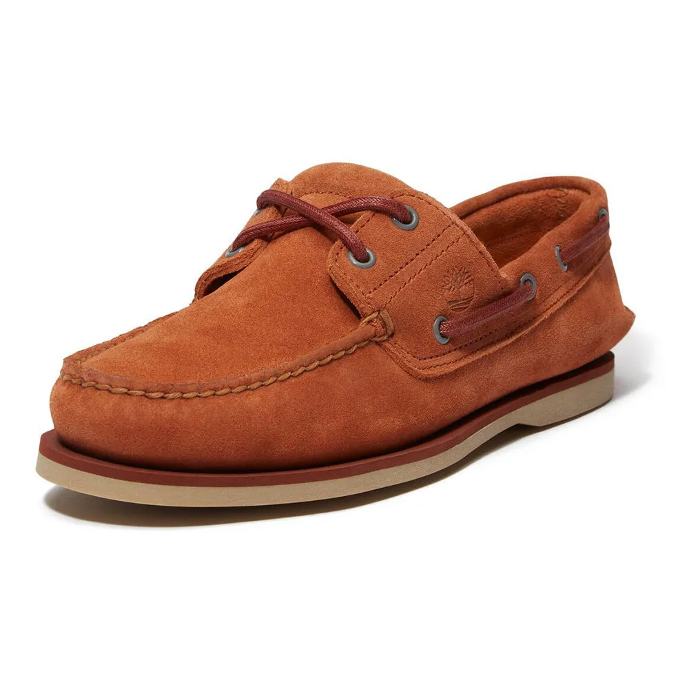 Купить Timberland tb0a4187eiz1w-085 Палубные туфли Classic Wide Rust Suede 35x25x15 EU 42 7ft.ru в интернет магазине Семь Футов