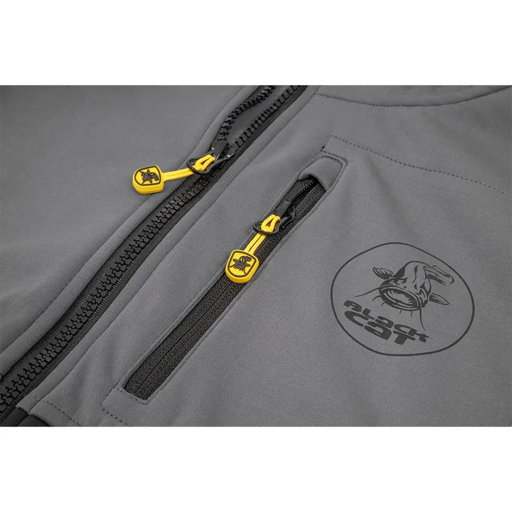 Купить Black cat bo500130 Куртка Shield Wind Blocker Black / Grey 60x40x25 XL 7ft.ru в интернет магазине Семь Футов