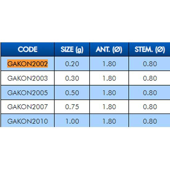 Купить Colmic GAKON2010 плавать Kong 2  Blue 1 g 7ft.ru в интернет магазине Семь Футов