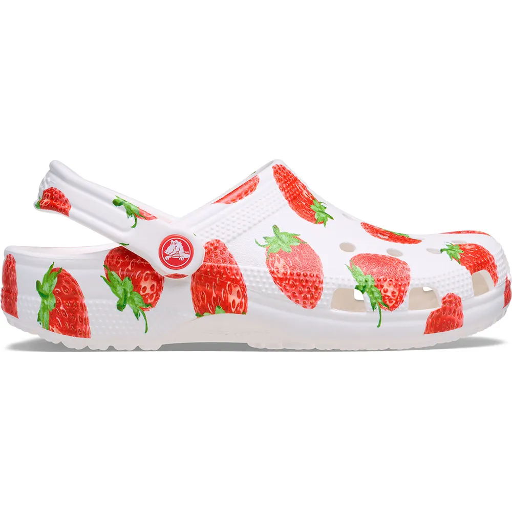Купить Crocs 211008-7ae-m7w9 Деревянные башмаки Classic Fresh Fruits Strawberry 35x25x15 EU 39 7ft.ru в интернет магазине Семь Футов