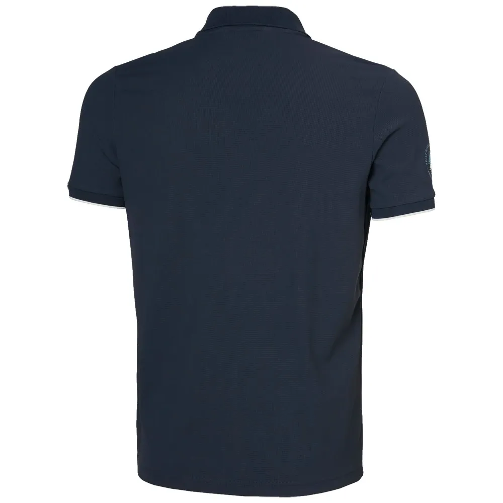 Купить Helly hansen 34367_597-M Поло с короткими рукавами Ocean 2.0 Голубой Navy M 7ft.ru в интернет магазине Семь Футов