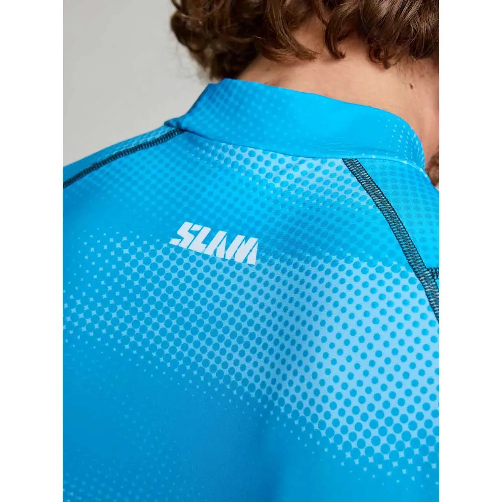 Купить Slam a119001s00-w74-s Rash guard с коротким рукавом Foil Greek Blue 30x25x2 7ft.ru в интернет магазине Семь Футов