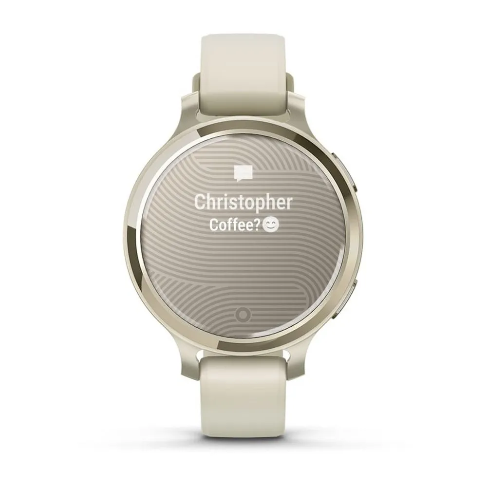 Купить Garmin 010-02891-00 Часы Lily® 2 Active Бежевый  Gold / White 7ft.ru в интернет магазине Семь Футов
