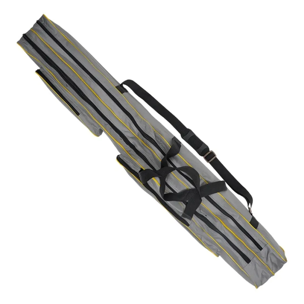 Купить Zeox 7010004 дорожная сумка Basic Reel-In 2 Sections Grey / Yellow 162x25x15 160 cm 7ft.ru в интернет магазине Семь Футов