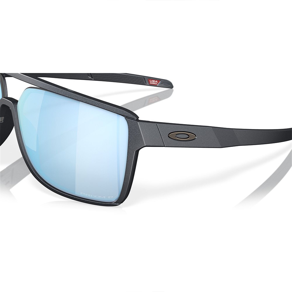 Купить Oakley OO9147-1263 поляризованные солнцезащитные очки Castel Blue Steel Prizm Deep Water Polarized/CAT3 7ft.ru в интернет магазине Семь Футов