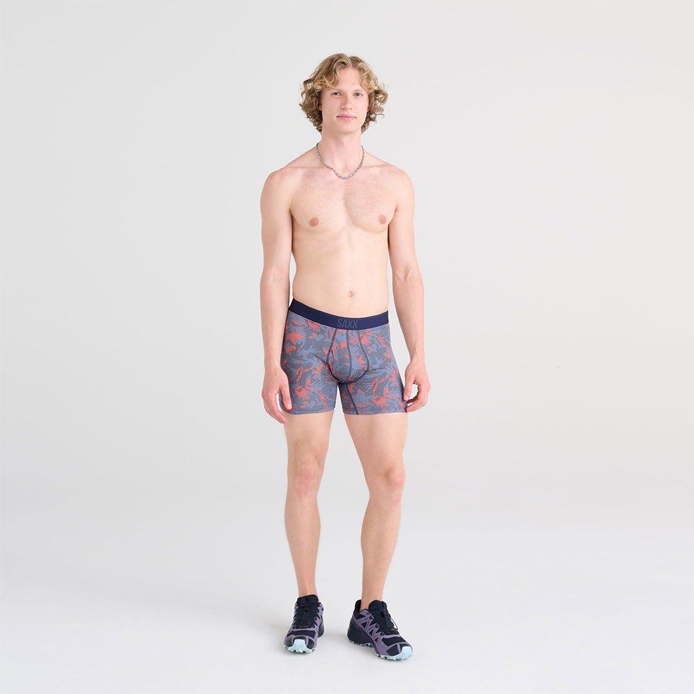 Купить SAXX Underwear SXBB70F.BCB.M Боксёр Quest Quick Dry Mesh Многоцветный Batik Camo / Blue M 7ft.ru в интернет магазине Семь Футов