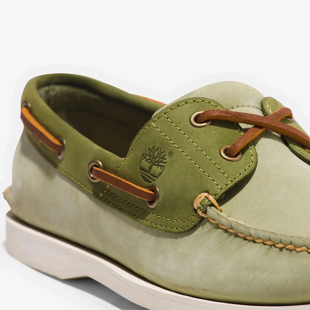 Купить Timberland tb0a4187ep01w-120 Палубные туфли Classic Light Green Nubuck 35x25x15 EU 46 7ft.ru в интернет магазине Семь Футов