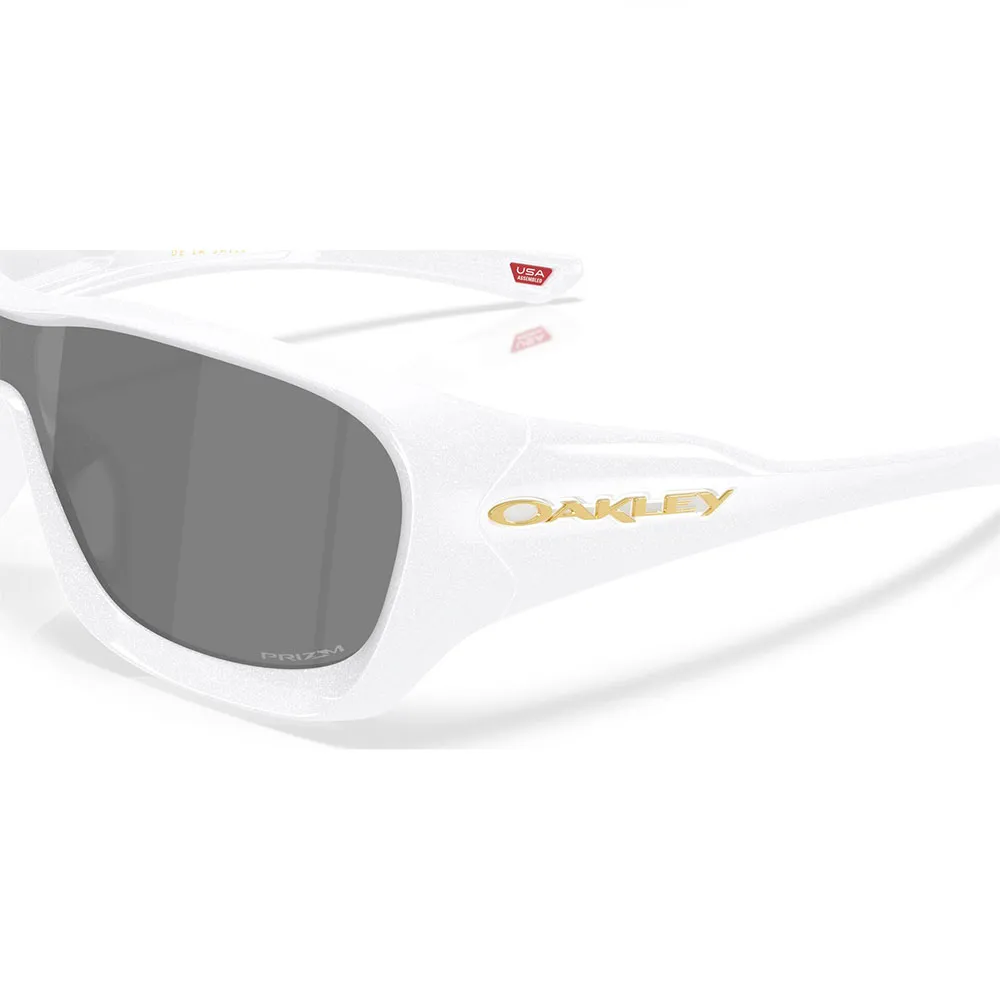 Купить Oakley oo9493-0230 Солнцезащитные очки De la salle Pearl White 20x10x10 Prizm Black/CAT3 7ft.ru в интернет магазине Семь Футов
