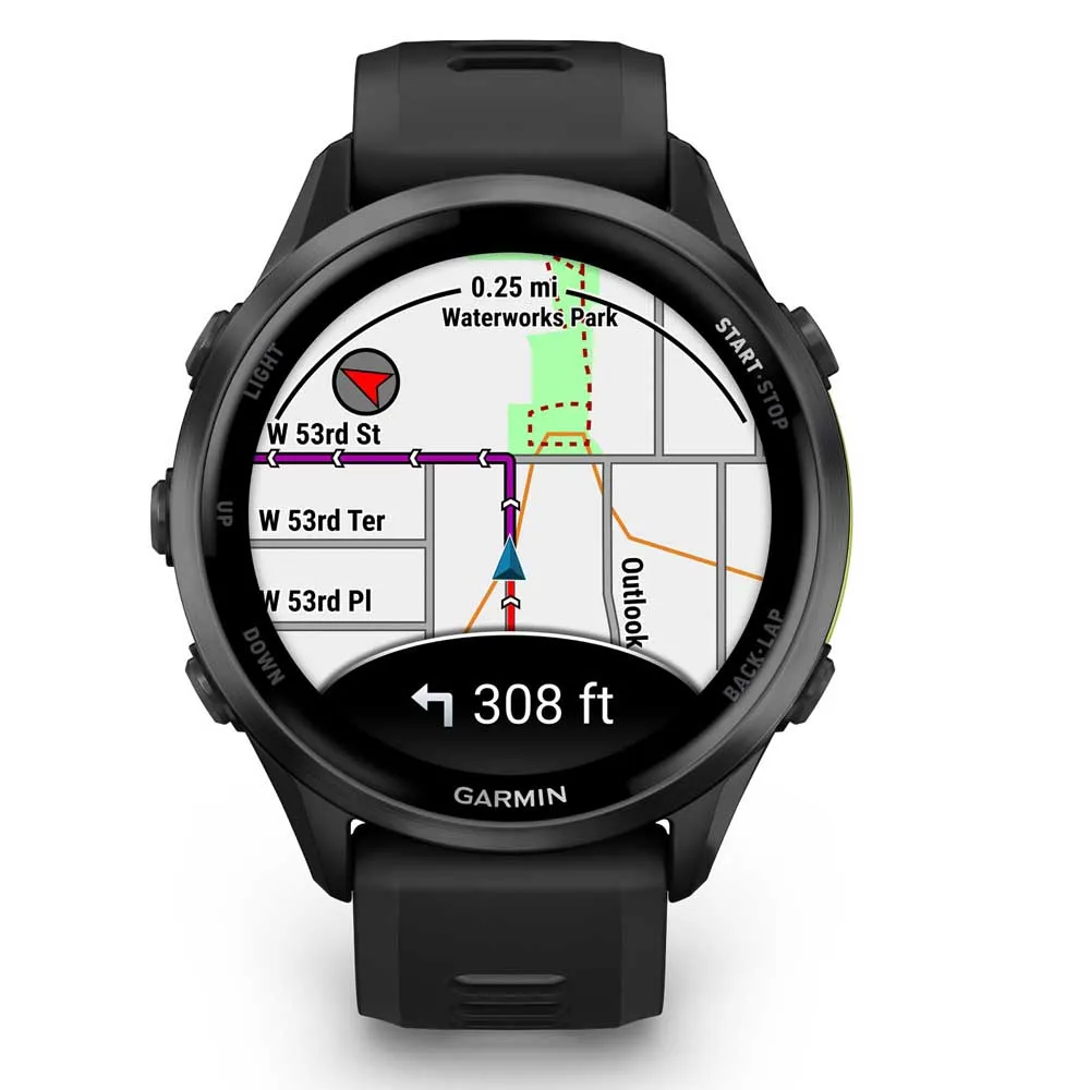 Купить Garmin 010-02969-10 Reloj Forerunner 970 Черный  Carbon Gray DLC Titanium / Black / Translucent Whitestone 7ft.ru в интернет магазине Семь Футов
