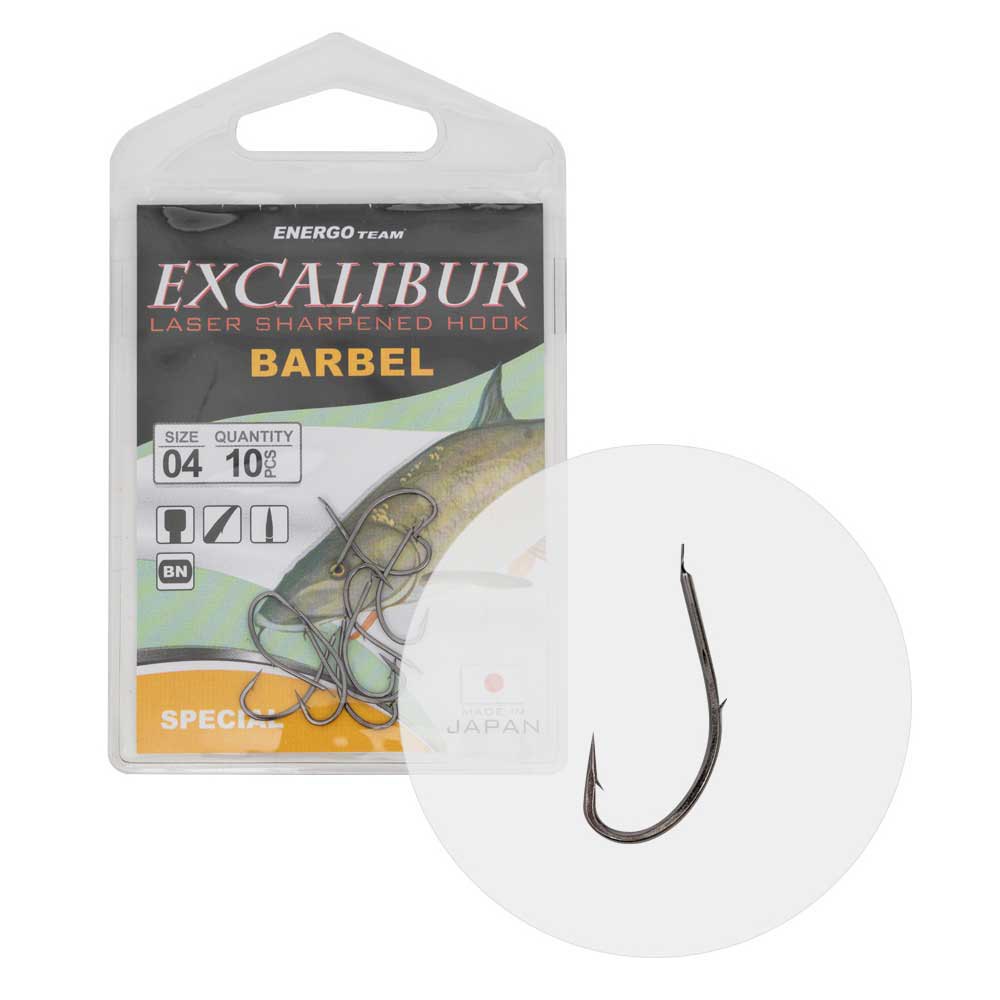 Купить Excalibur 47075002 Special Barbo Зубчатый Крюк Серебристый Black Nickel 2 7ft.ru в интернет магазине Семь Футов