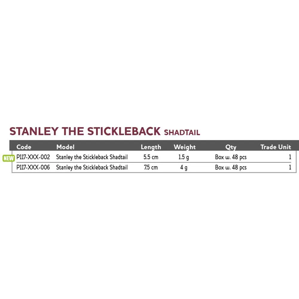 Купить Westin P117-856-002 Stanley The Stickleback Shadtail 55 Mm 1.5g 48 Единицы Многоцветный Baitfish Glitter 7ft.ru в интернет магазине Семь Футов