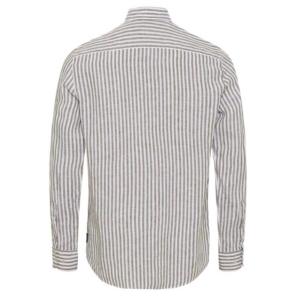Купить Sea ranch 22-7-285-1088-XXL Рубашка с длинным рукавом Birger Striped Linen Серый White / Sand 2XL 7ft.ru в интернет магазине Семь Футов
