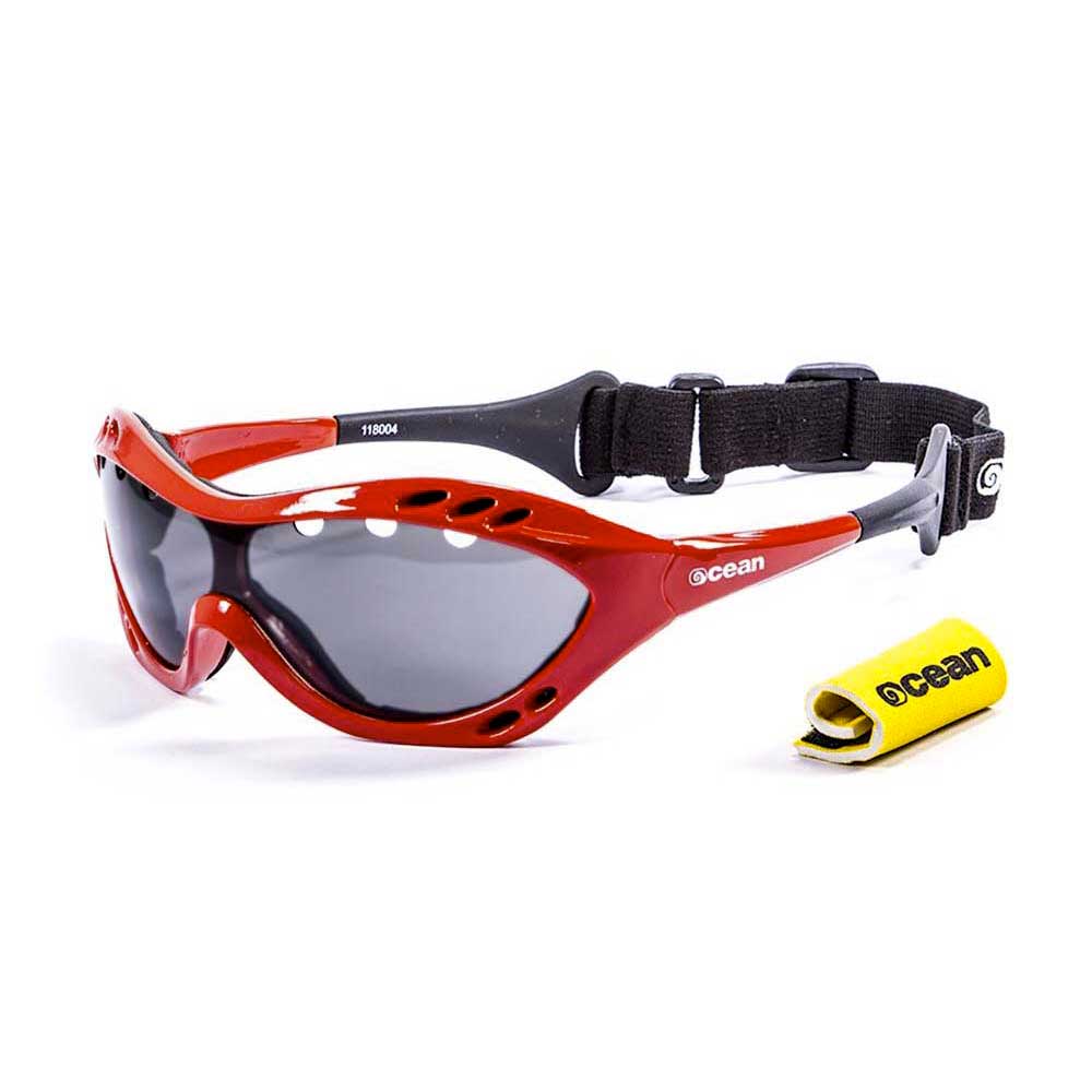 Купить Ocean sunglasses 11800.4 поляризованные солнцезащитные очки Costa Rica Shiny Red 7ft.ru в интернет магазине Семь Футов