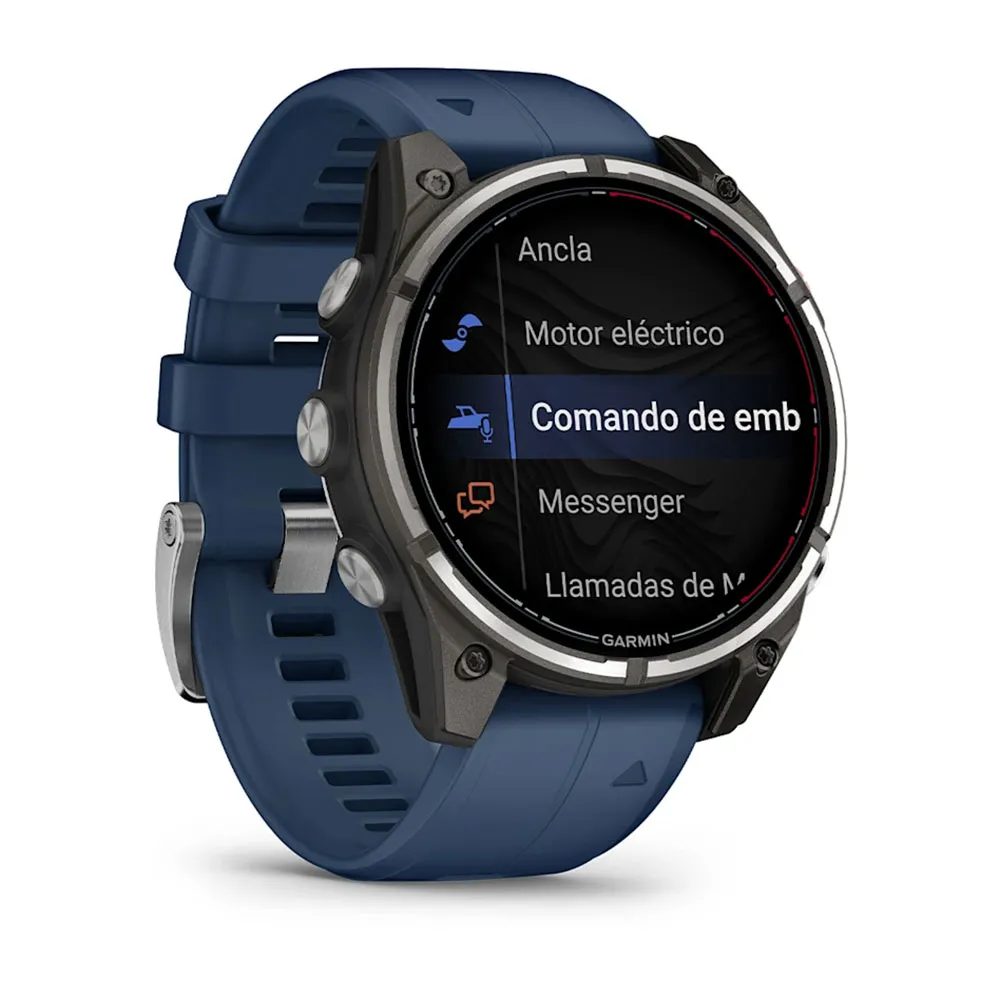 Купить Garmin 010-03198-51 Часы Quatix® 8 Pro 47 mm Amoled Blue 20x10x5 7ft.ru в интернет магазине Семь Футов