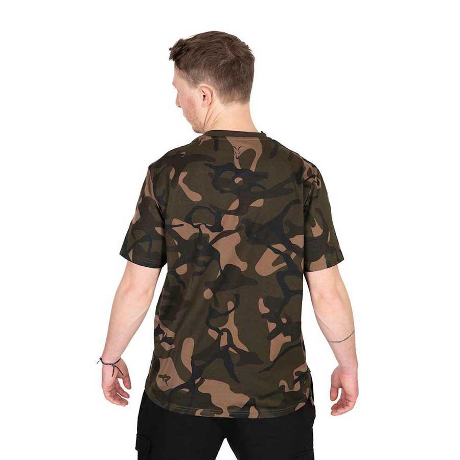 Купить Fox international CFX284 Футболка с коротким рукавом Зеленый Camo 3XL 7ft.ru в интернет магазине Семь Футов