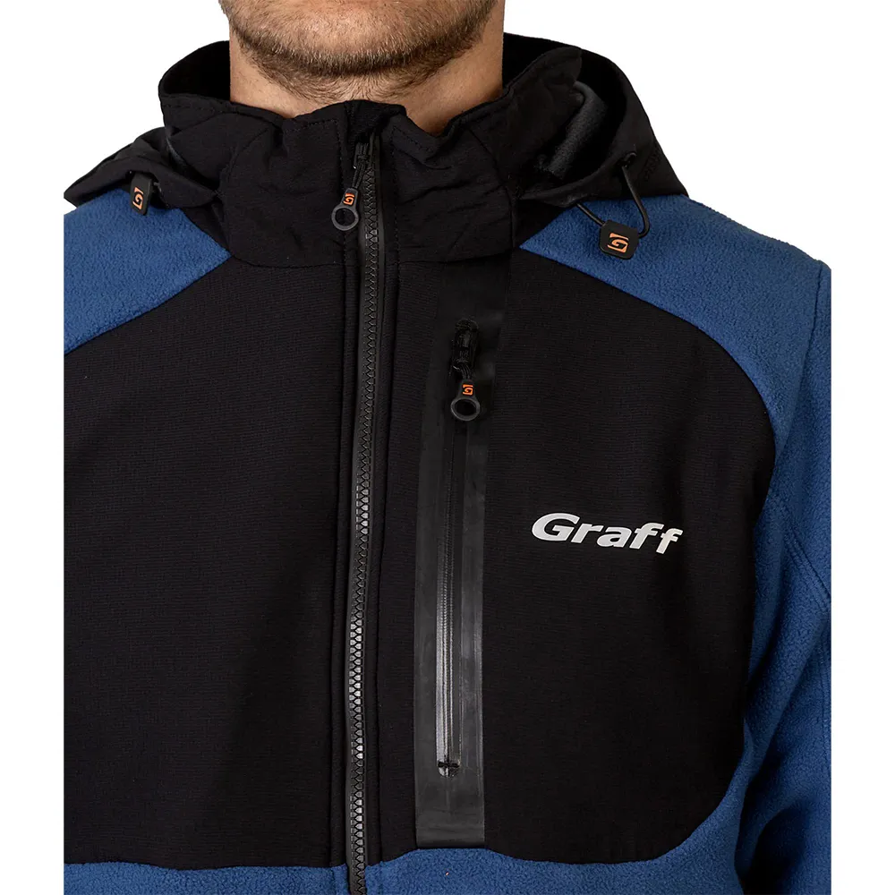 Купить Graff 562-ws-3-m Куртка Waterstop Fleece 562-WS-3 Navy / Black 60x40x25 7ft.ru в интернет магазине Семь Футов