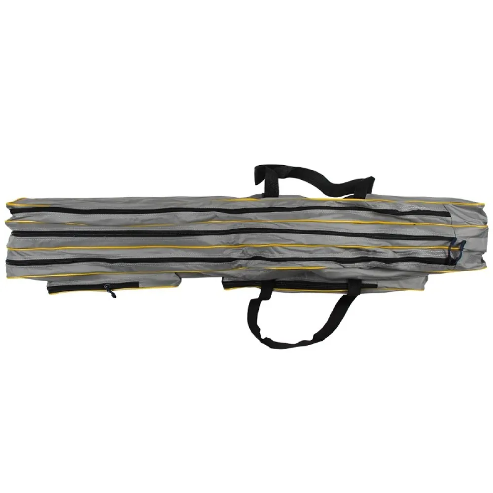 Купить Zeox 7010014 дорожная сумка Basic Reel-In 3 Sections Grey / Yellow 162x25x15 160 cm 7ft.ru в интернет магазине Семь Футов