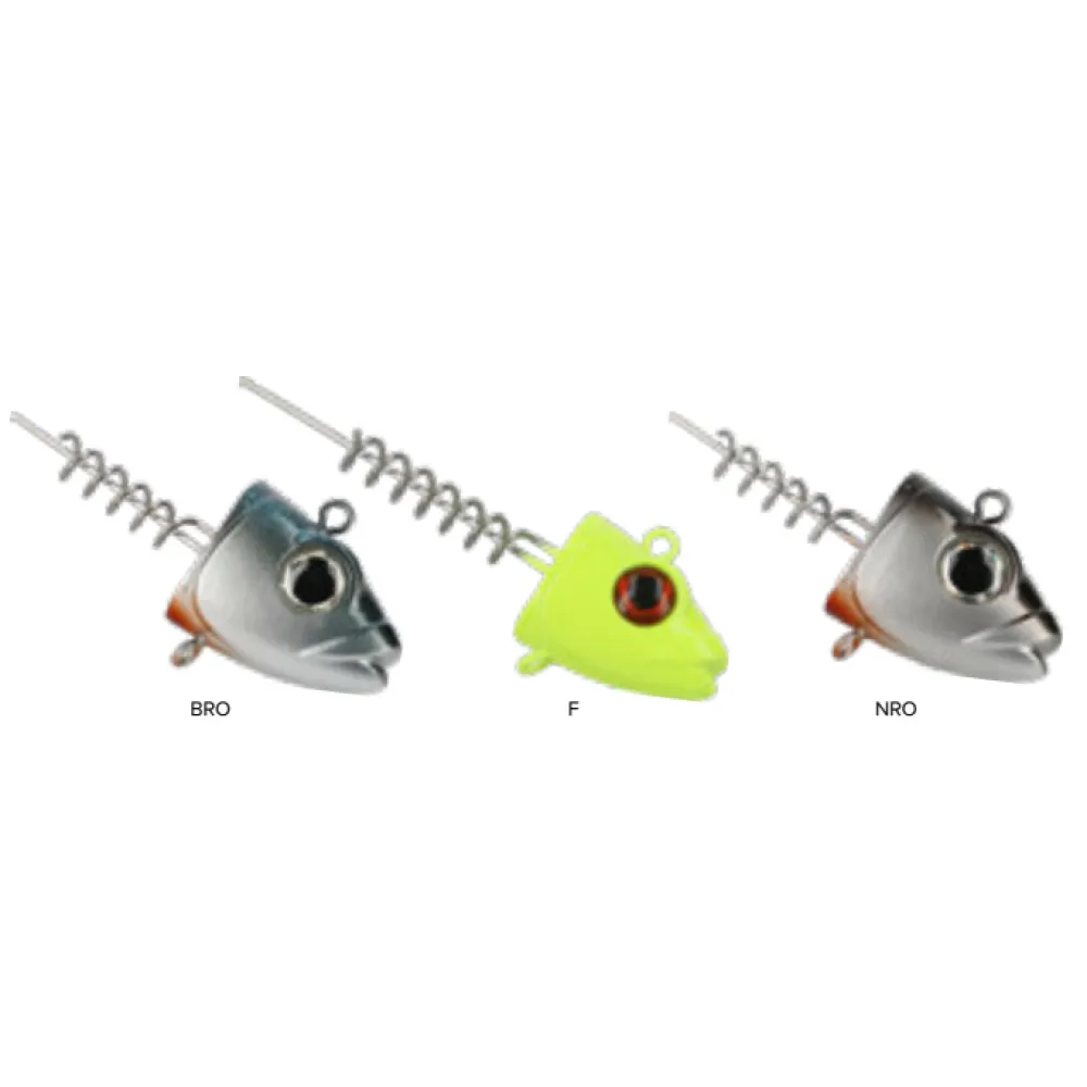 Купить Mikado HDJV-60-NRO Джиг-головка Jaws Vertical  Natural Roach 60 g 7ft.ru в интернет магазине Семь Футов