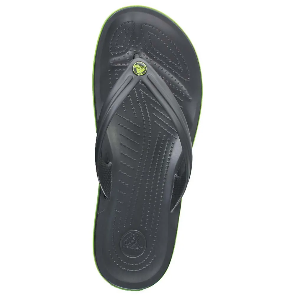 Купить Crocs 11033-0a1-m5/w7 Шлёпанцы Crocband Graphite / Volt Green 32x20x10 EU 37 7ft.ru в интернет магазине Семь Футов