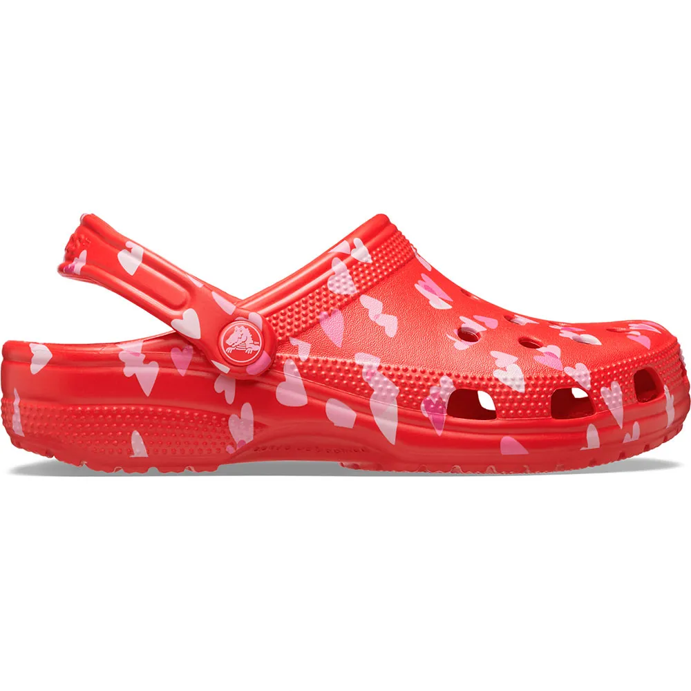 Купить Crocs 209682-6zr-m9/w11 Деревянные башмаки Classic Vday Cherry Red 35x25x15 EU 42 7ft.ru в интернет магазине Семь Футов