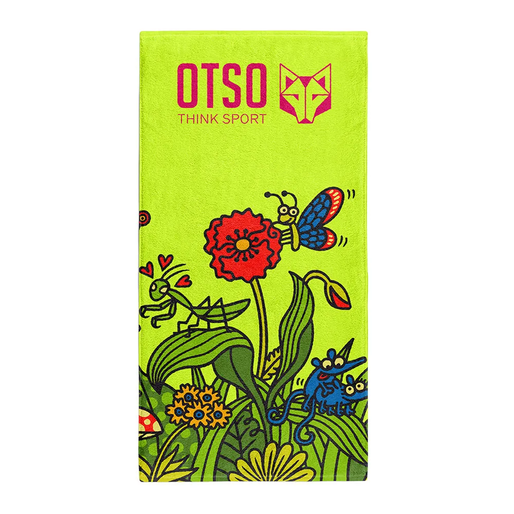 Купить Otso T70150-KUKUFO24 Полотенце из микрофибры Kukuxumusu Forest Multicolour 7ft.ru в интернет магазине Семь Футов
