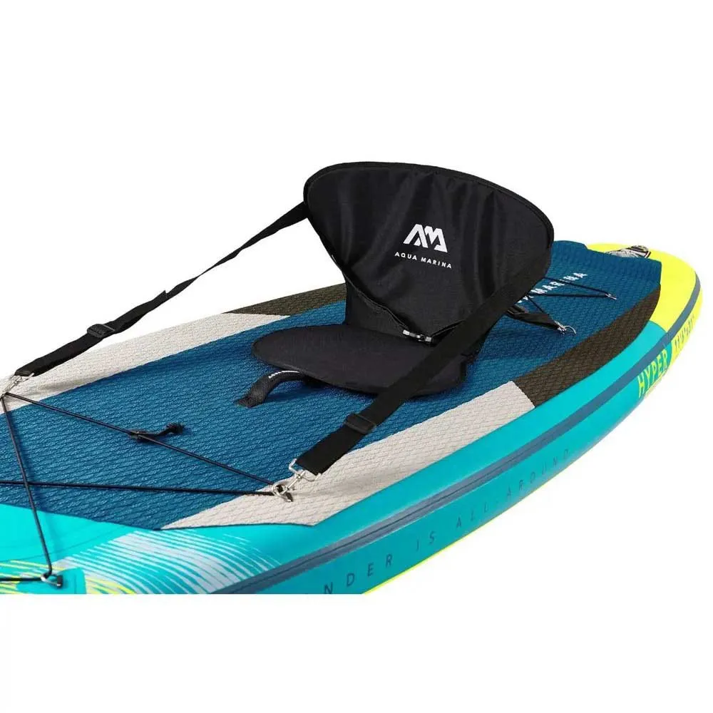 Купить Aqua marina 21166 Надувной комплект для падлбординга Hyper 2022 11´6´´ Light Blue / Grey / Blue / Yellow 150x45x40 350 cm 7ft.ru в интернет магазине Семь Футов