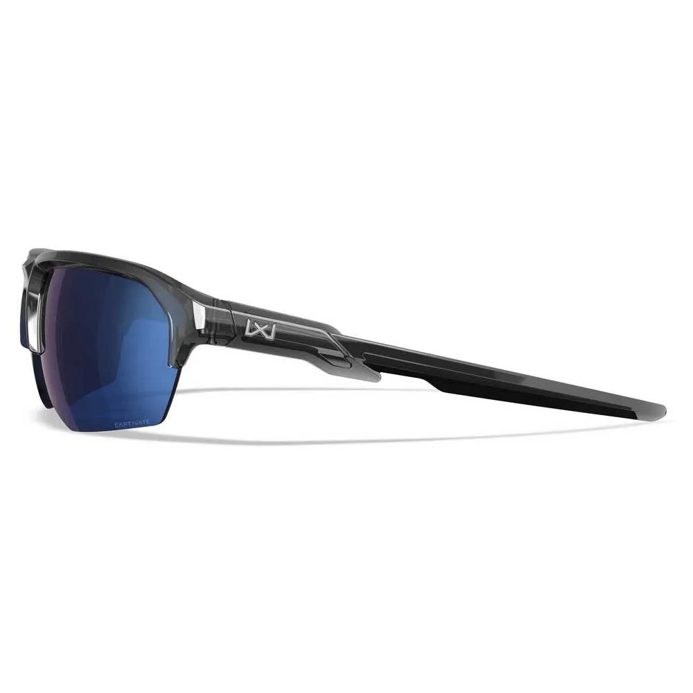 Купить Wiley x chjkl09 поляризованные солнцезащитные очки Jakl Blue / Gloss Crystal Grey 20x10x10 7ft.ru в интернет магазине Семь Футов