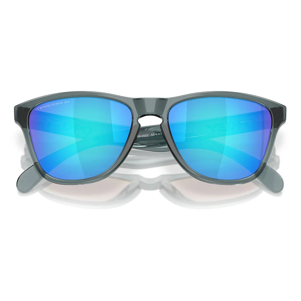 Купить Oakley OO9508-0553 поляризованные солнцезащитные очки Frogskins s Crystal Black Prizm Sapphire Polar/CAT3 7ft.ru в интернет магазине Семь Футов