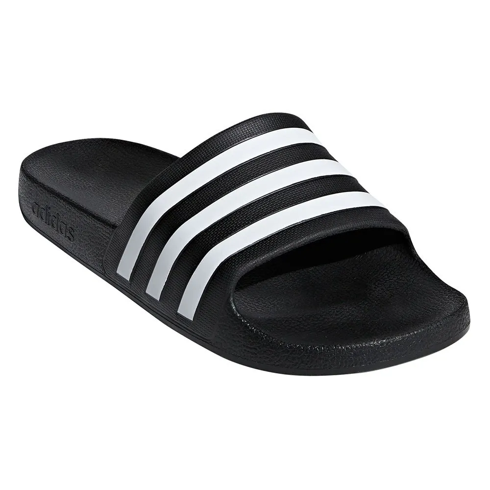 Купить adidas f35543/12 Шлёпанцы Adilette Aqua Core Black / Ftwr White 32x20x10 EU 47 7ft.ru в интернет магазине Семь Футов