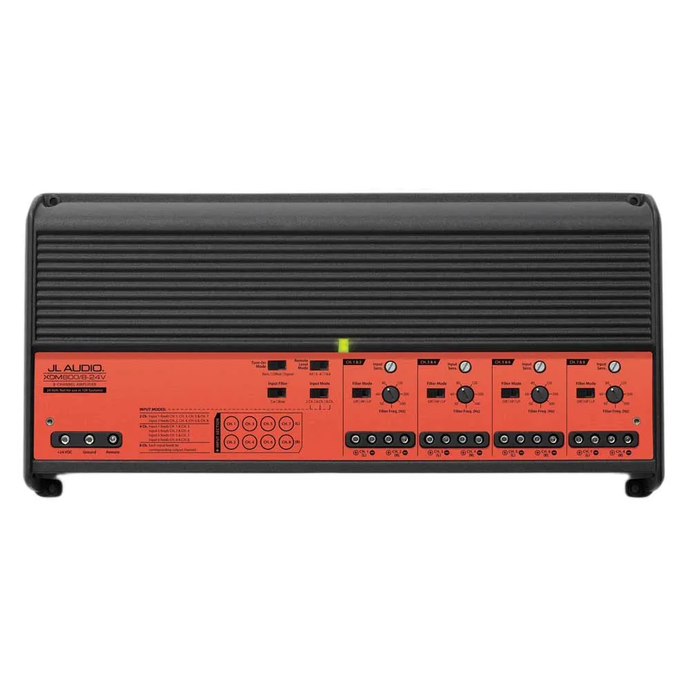 Купить Jl audio 98689 Усилитель XDM800 8 24V 800W  Black 7ft.ru в интернет магазине Семь Футов