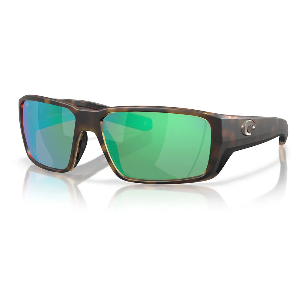 Купить Costa 06S9079-90791560 поляризованные солнцезащитные очки Fantail pro Matte Tortoise Green Mirror 580G/CAT3 7ft.ru в интернет магазине Семь Футов