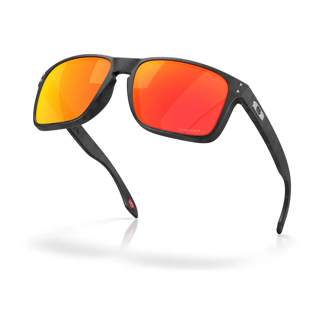 Купить Oakley OO9487-0661 Солнцезащитные очки Holbrook xxl Бесцветный Matte Black Camo Prizm Ruby/CAT3 7ft.ru в интернет магазине Семь Футов