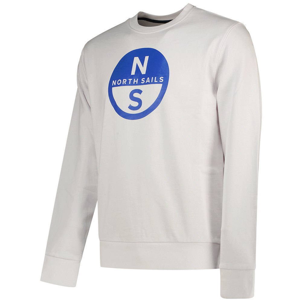 Купить North sails 691222-0101-XXL Свитер Свитер Basic Logo Белая White 2XL 7ft.ru в интернет магазине Семь Футов