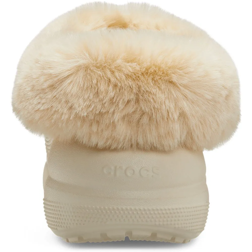 Купить Crocs 208446-2y2-m7/w9 Деревянные башмаки Furever Crush Bone 35x25x15 EU 39 7ft.ru в интернет магазине Семь Футов