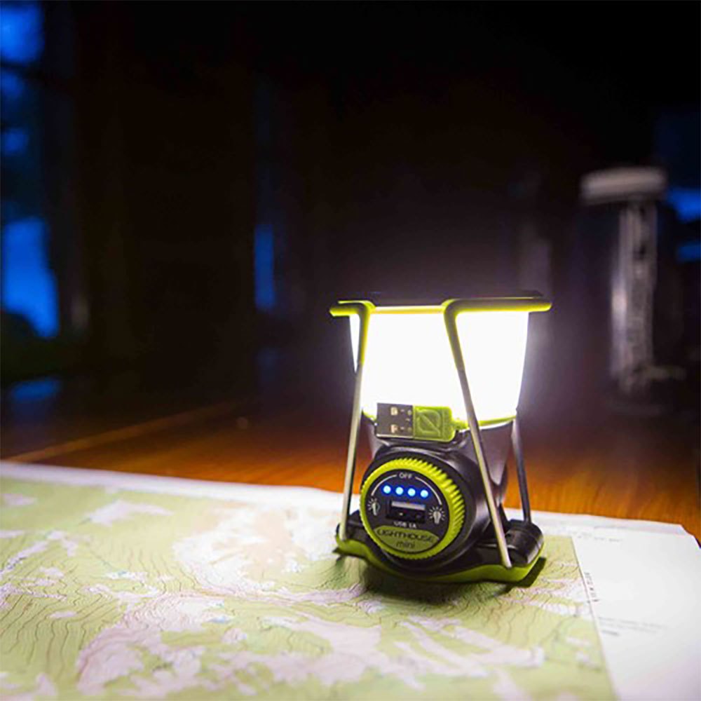 Купить Goal zero 32011 Lighthouse Mini Lantern и USB Power Hub Зеленый Black / Green 7ft.ru в интернет магазине Семь Футов