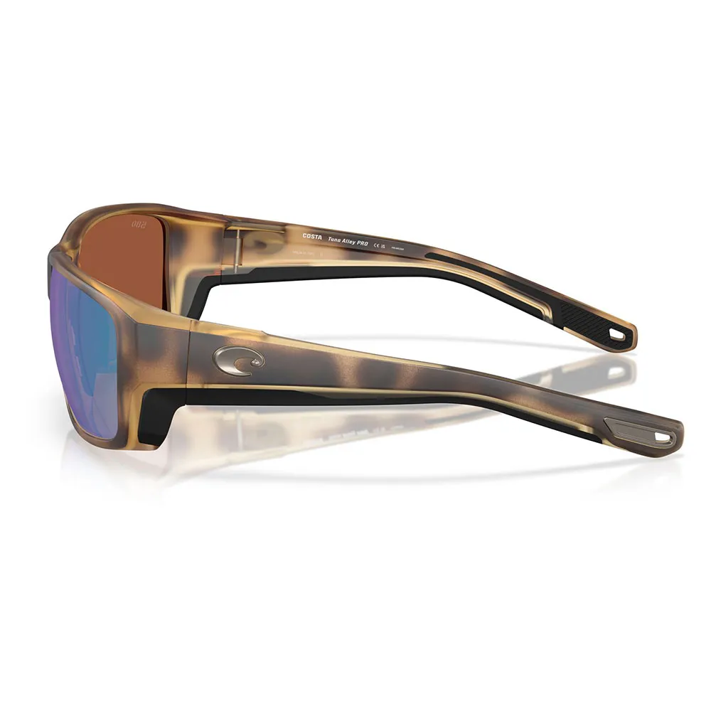 Купить Costa 06S9105-91051560 поляризованные солнцезащитные очки Tuna alley pro Matte Tortoise Green Mirror 580G/CAT3 7ft.ru в интернет магазине Семь Футов