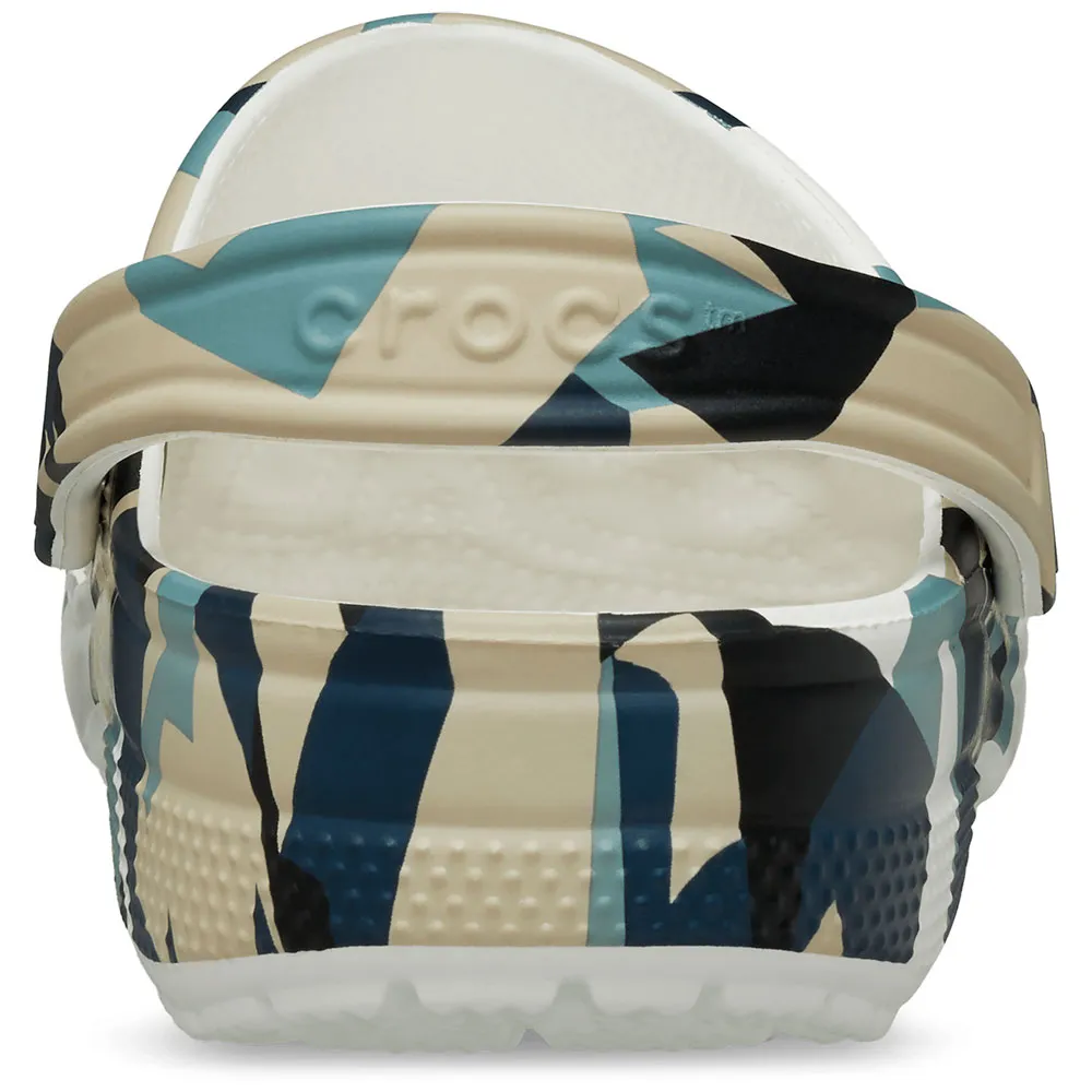 Купить Crocs 211009-94s-m7/w9 Деревянные башмаки Geo Camo White / Multi 35x25x15 EU 39 7ft.ru в интернет магазине Семь Футов