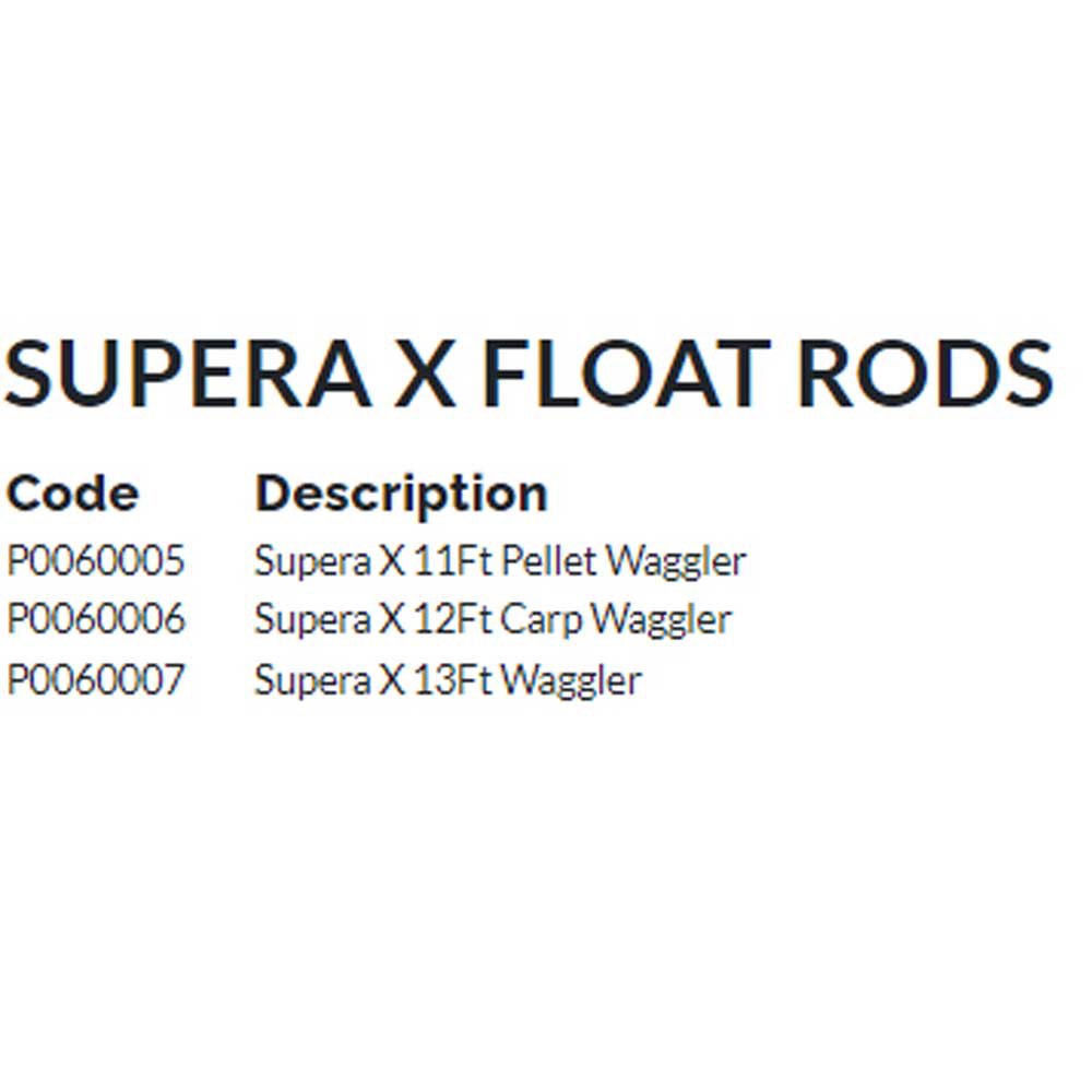 Купить Preston innovations P0060007 Supera X Waggler Удочка Для Ловли Карпа Black 3.96 m 7ft.ru в интернет магазине Семь Футов