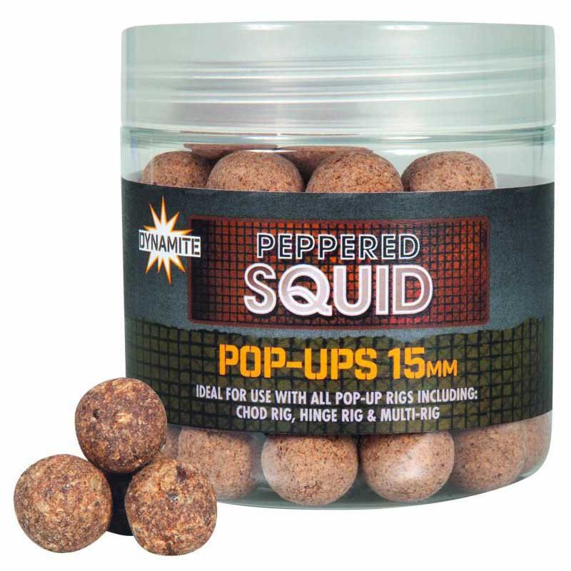 Купить Dynamite baits ADY041691 Peppered Squid Всплывающие окна Brown 15 mm 7ft.ru в интернет магазине Семь Футов