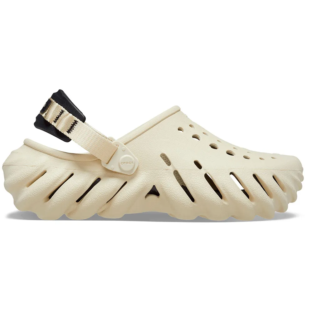 Купить Crocs 207937-2yj-m9/w11 Деревянные башмаки Echo Bone / Black 35x25x15 EU 42 7ft.ru в интернет магазине Семь Футов