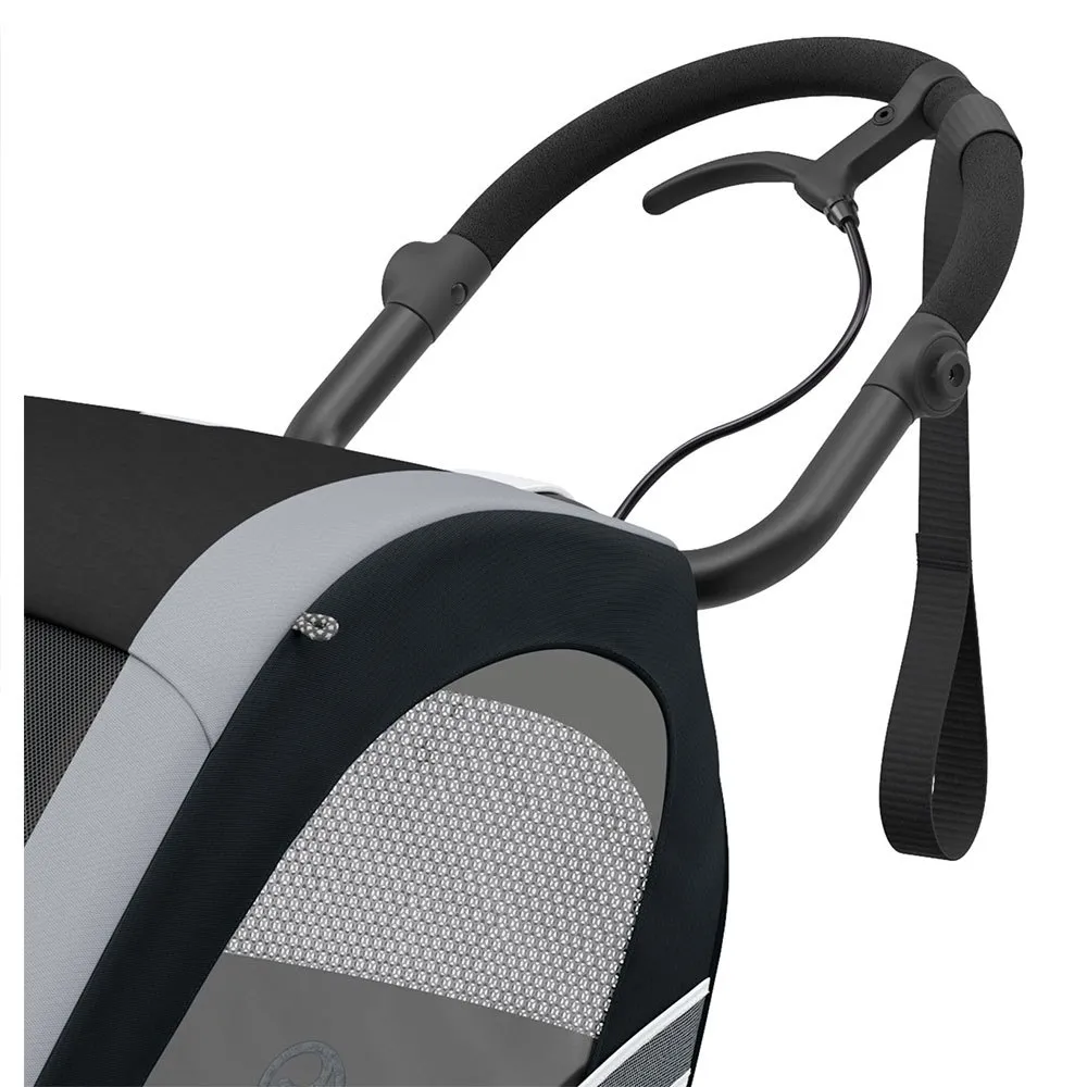 Купить Cybex 521000275 Коляска Zeno One Box Серебристый All Black 7ft.ru в интернет магазине Семь Футов