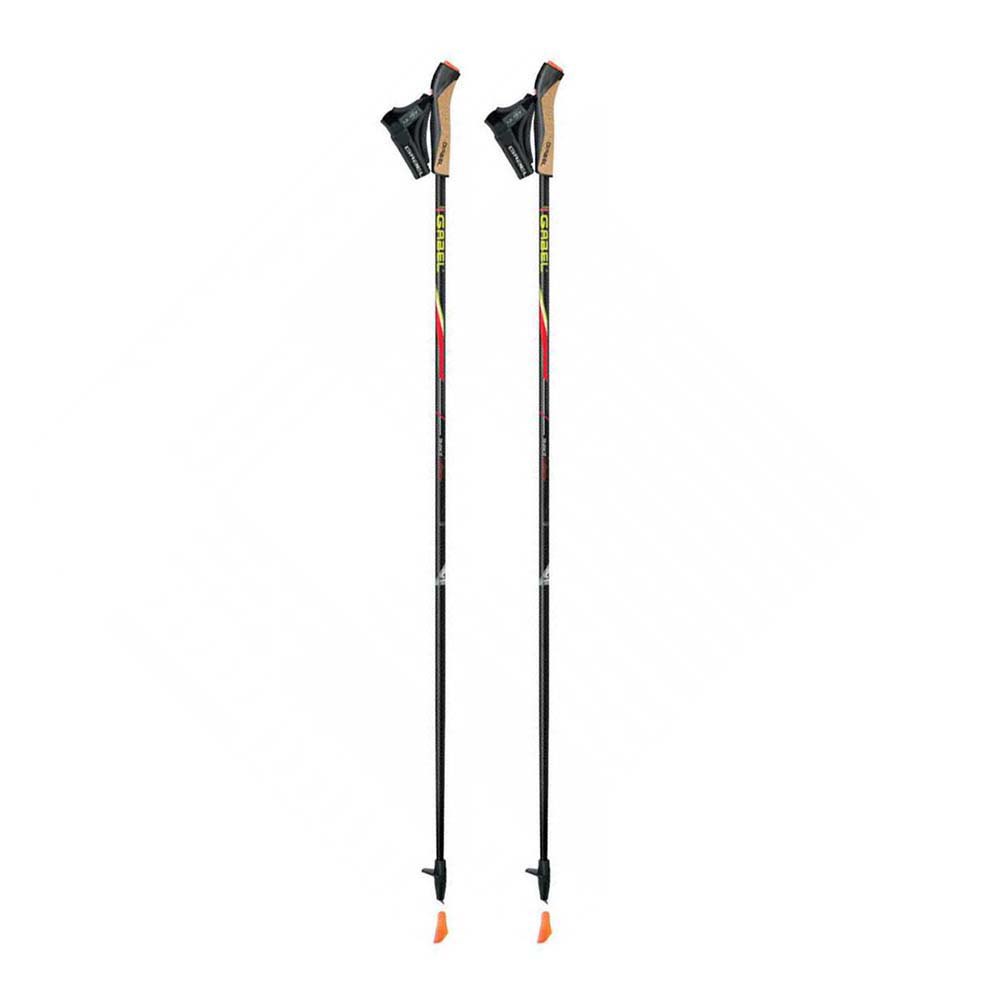 Купить Gabel 700835101-110 FX-75 Snake Carbon столбы Серебристый Black / Red / Yellow 110 cm 7ft.ru в интернет магазине Семь Футов